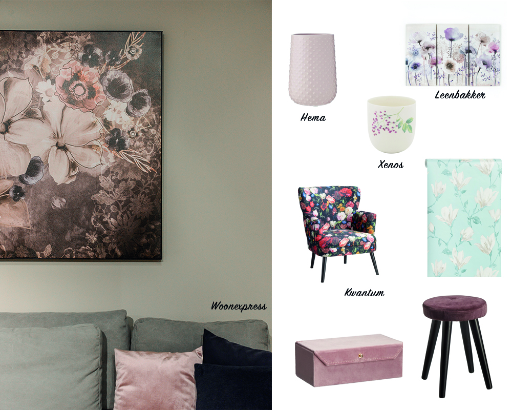 Pekkadillo dynastie Geen Interieurtrend floral en velvet met roze en okergeel - Binti Home |  Interieurontwerpstudio & inspiratie blog