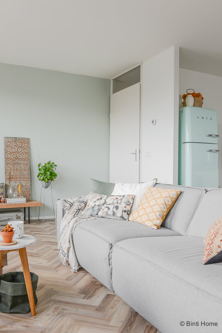Verslinden Zie insecten Hopelijk Welke kleur groen op muur voor onze woonkamer metamorfose? - Binti Home |  Interieurontwerpstudio & inspiratie blog