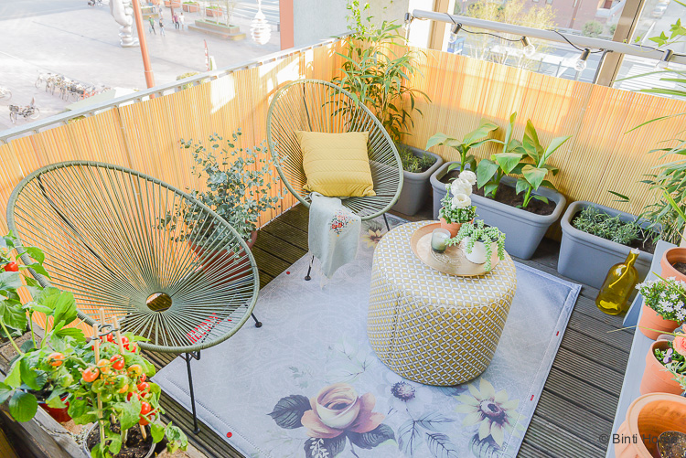 Interesseren deed het Dakloos Balkon inspiratie : balkon inrichten met veel planten! - Binti Home |  Interieurontwerpstudio & inspiratie blog