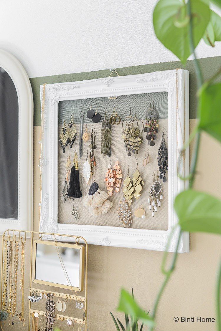 Luxe nooit complexiteit Opbergtips voor sieraden in onze slaapkamer + persoonlijke DIY - Binti Home  | Interieurontwerpstudio & inspiratie blog