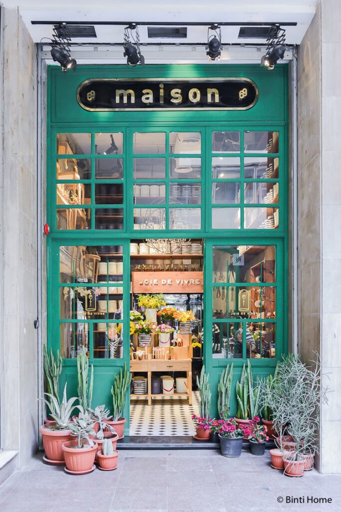 Flower shop Cairo Joie de Vivre at new hotspot Maison69 Binti Home