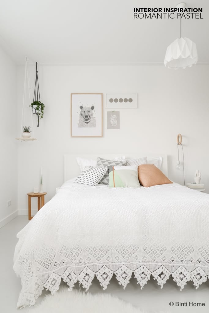 financiën dynamisch bevind zich Styling van een romantische slaapkamer met zachte kleuren - Binti Home |  Interieurontwerpstudio & inspiratie blog