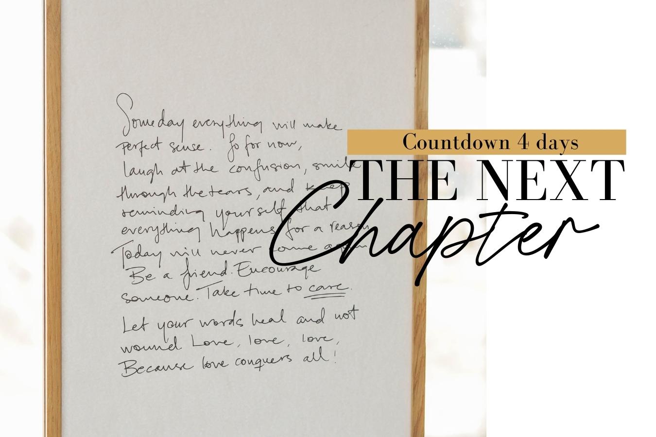 Binti Home The Next Chapter countdown 4 quote ©Binti Home