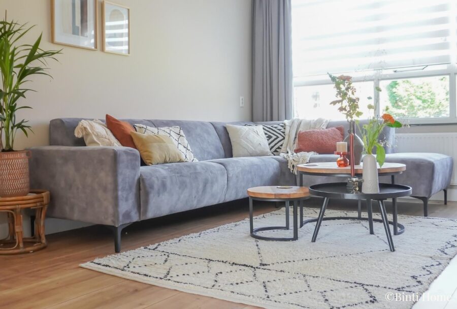 Woonkamer gezellig inrichten in 5 stappen ©Binti Home