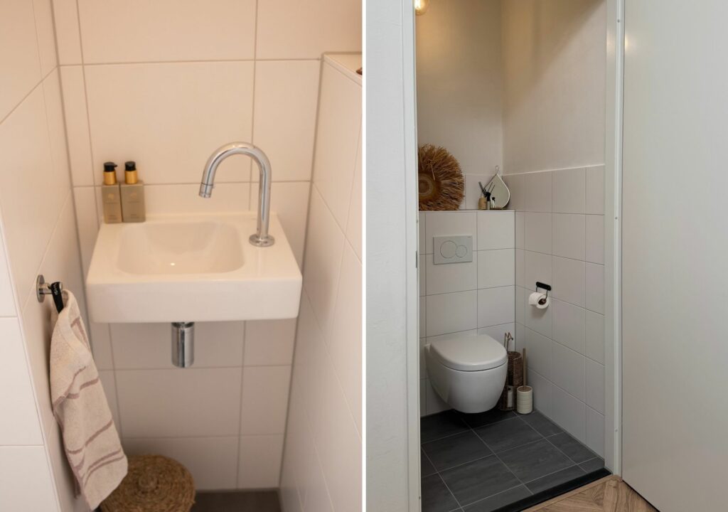 Huurwoning toilet make-over